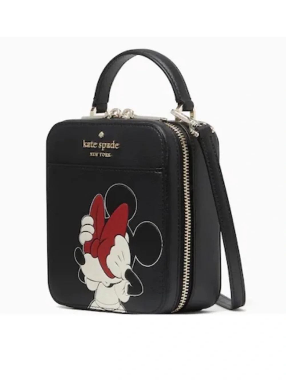 Kate Spade Disney X Kate Spade New York Minnie Mouse Daisy Vanity Crossbody Bag